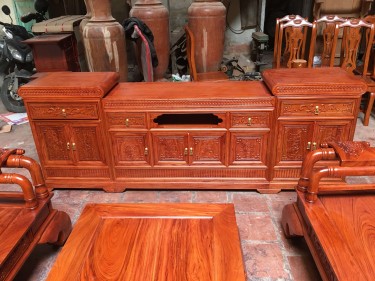 Kệ tivi gỗ Hương đá