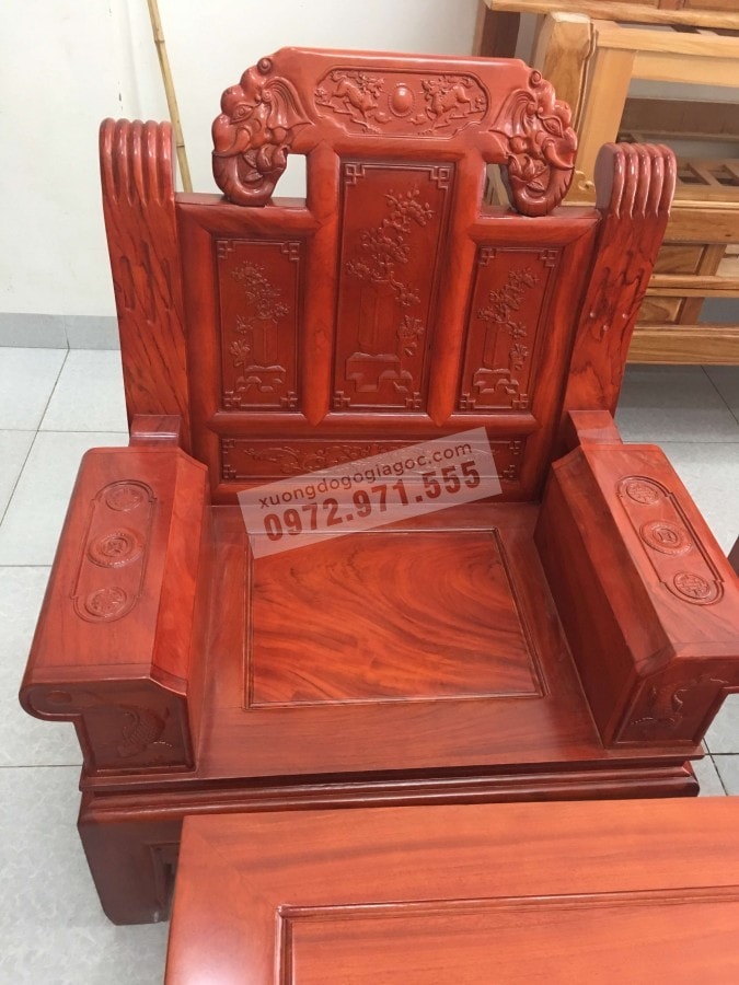 Ghế Âu Á hộp chương voi
