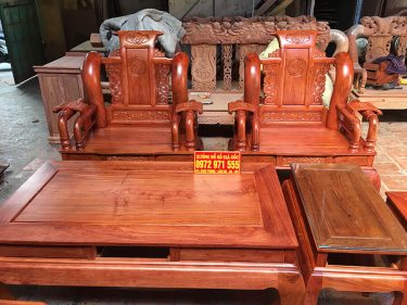 Bộ ghế Tần gỗ hương đá