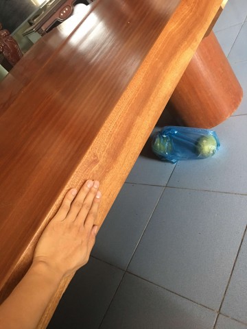 Phản nguyên tấm gỗ xoan đào