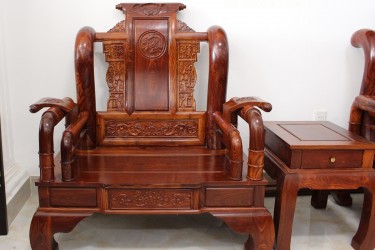 Bộ ghế Tần Thủy Hoàng gỗ Cẩm