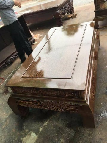 Bộ bàn ghế Tần Thủy Hoàng gBộ bàn ghế Tần Thủy Hoàng gỗ mun Nam Phiỗ mun Nam Phi