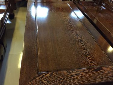 Bộ bàn ghế Tần Thủy Hoàng gỗ mun Nam Phi