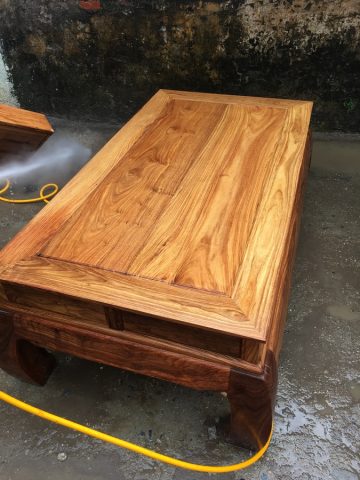 Bộ ghế Tần Thuỷ Hoàng gỗ Hương vân tay 14