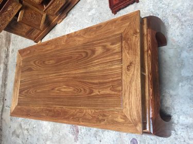 Bộ bàn ghế Tần Thuỷ Hoàng gỗ Hương vân