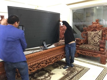 Bộ Rồng Đỉnh 8 món gỗ hương đỏ Lào