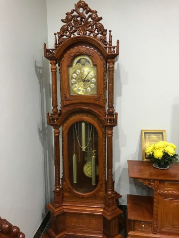 Đồng hồ cây gỗ hương