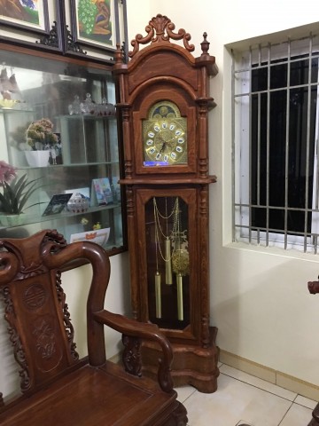 Đồng hồ cây gỗ hương Nam Phi