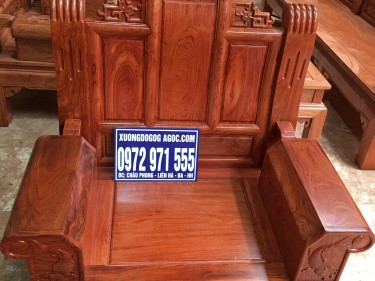 bo ban ghe au a go huong da