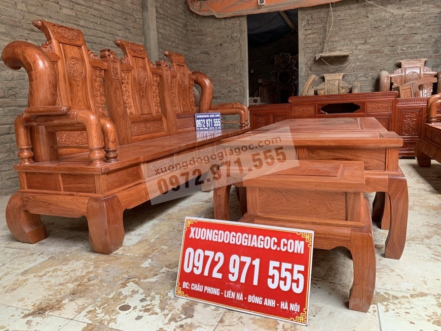 Bộ bàn ghế tần thủy hoang