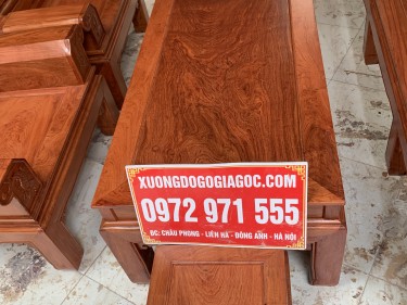 bo ban ghe au a go huong