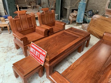 bo ban ghe au a go huong