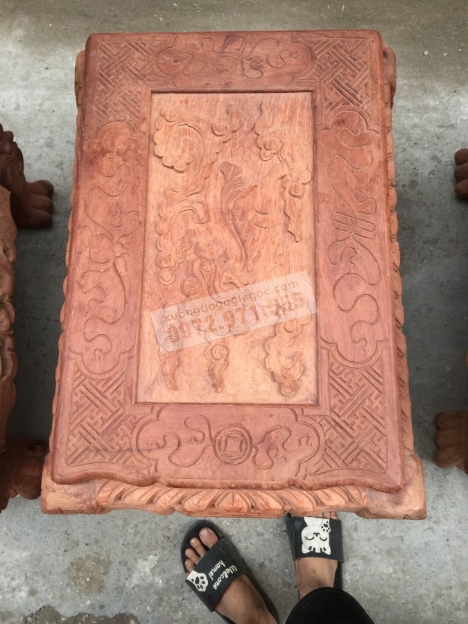 bộ bàn ghế đỉnh rồng