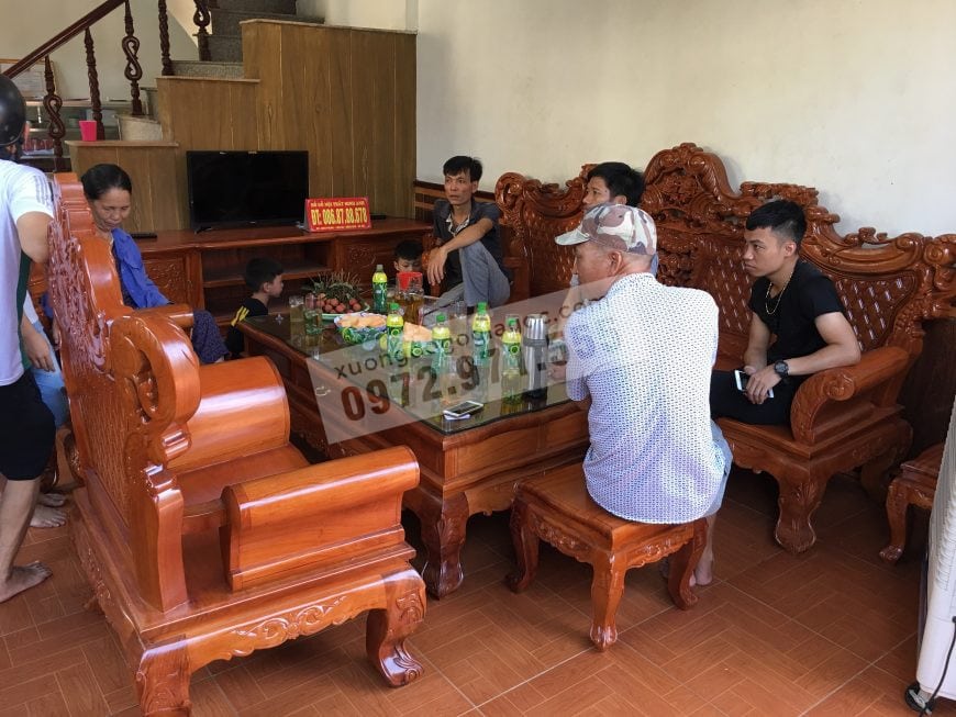 bộ bàn ghế hoàng gia