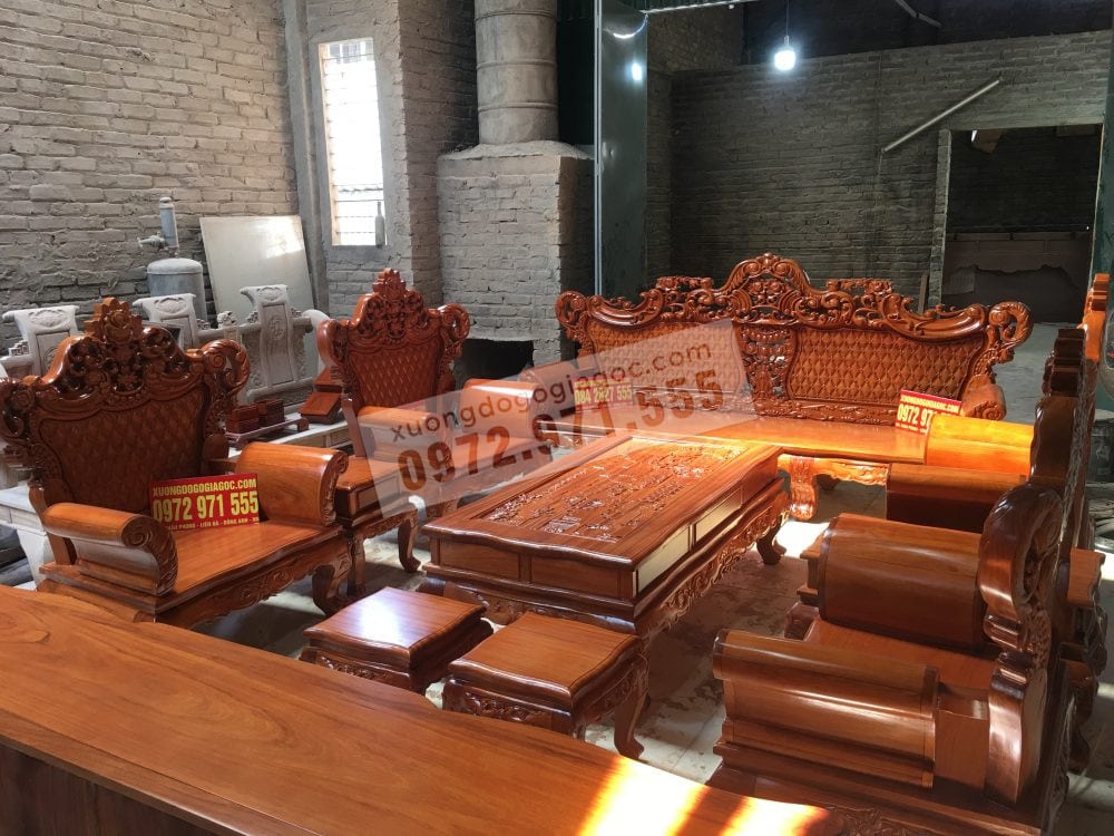bộ bàn ghế hoàng gia