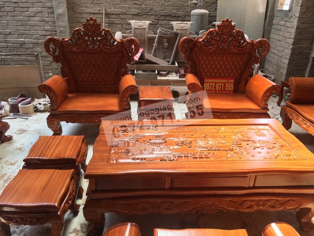 bộ bàn ghế hoàng gia