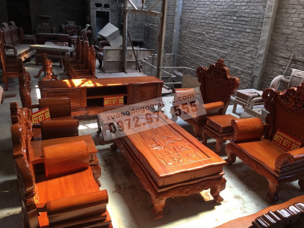 bộ bàn ghế hoàng gia