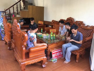 bộ bàn ghế hoàng gia