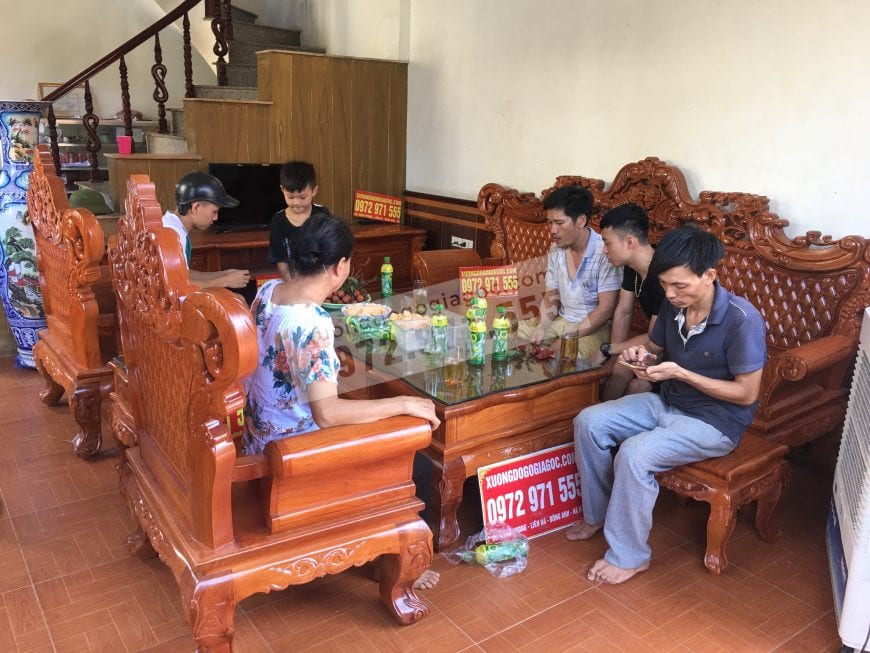 bộ bàn ghế hoàng gia