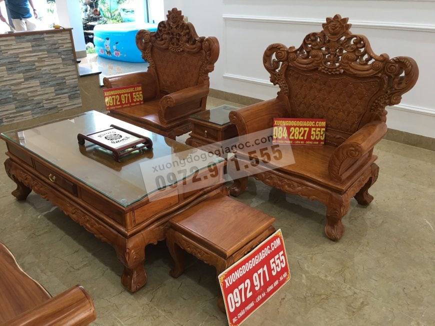 bộ bàn ghế hoàng gia
