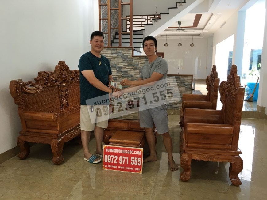 bộ bàn ghế hoàng gia