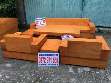 sofa gỗ tự nhiên