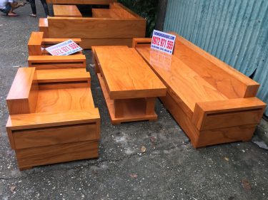 sofa gỗ tự nhiên