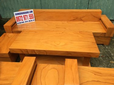sofa gỗ tự nhiên