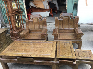 Bộ ấu á gỗ mun