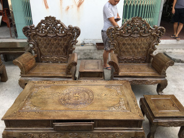 bộ bàn ghế hoàng gia