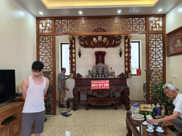 sập thờ tứ linh