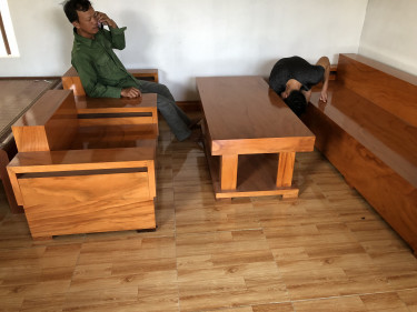 sofa gỗ tự nhiên