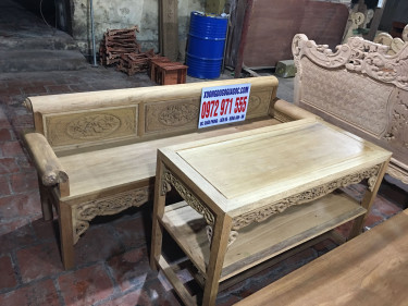 trường kỷ gỗ gụ