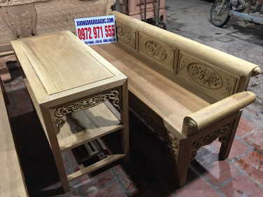 trường kỷ gỗ gụ