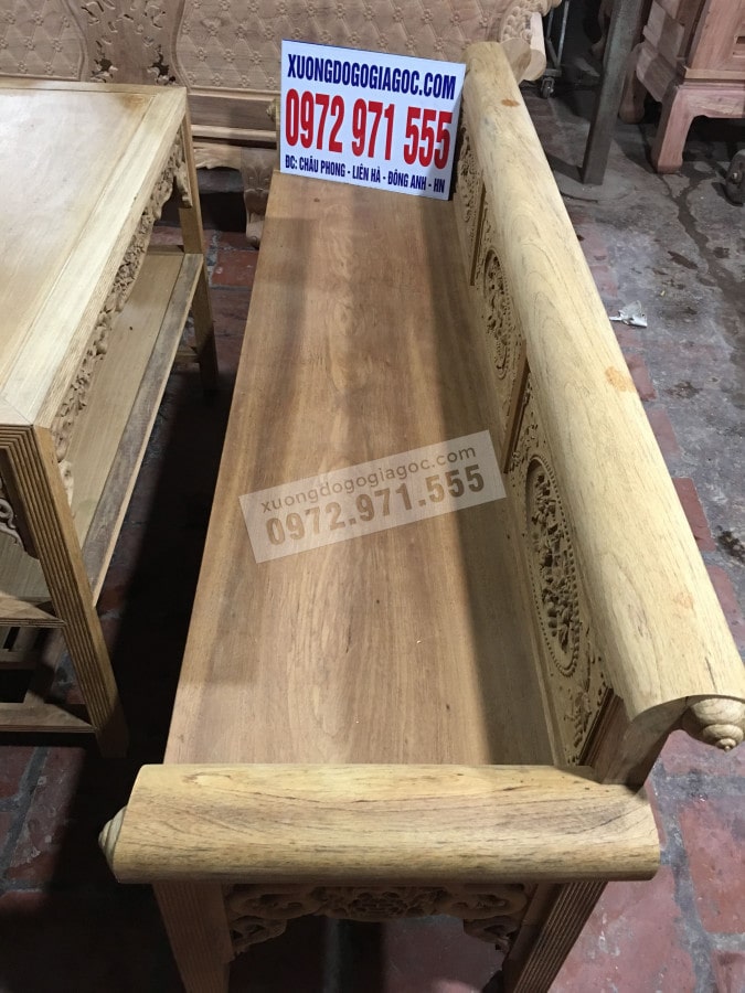 trường kỷ gỗ gụ