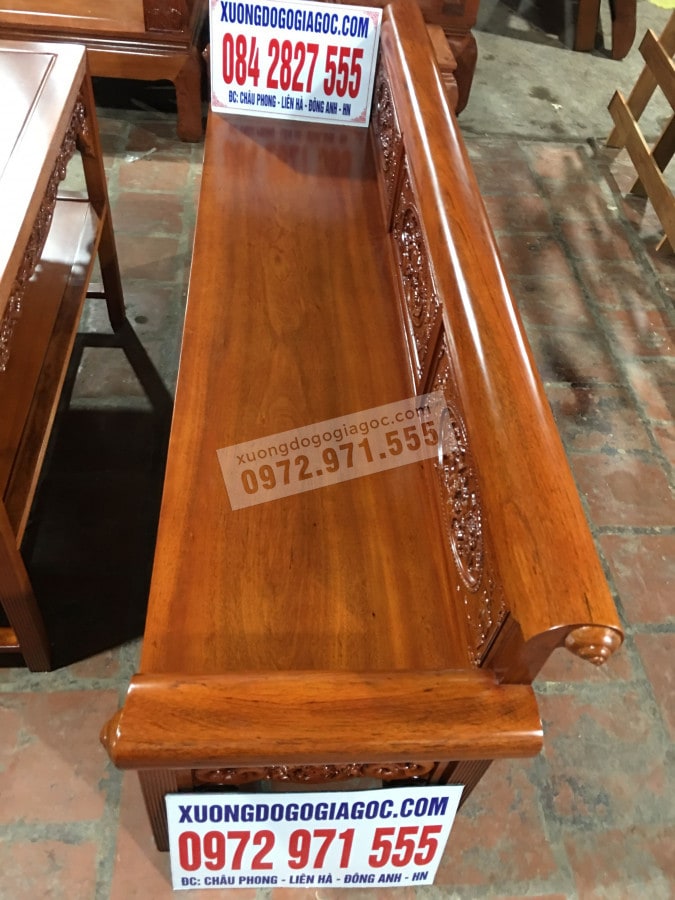 bộ trường kỷ gỗ gụ