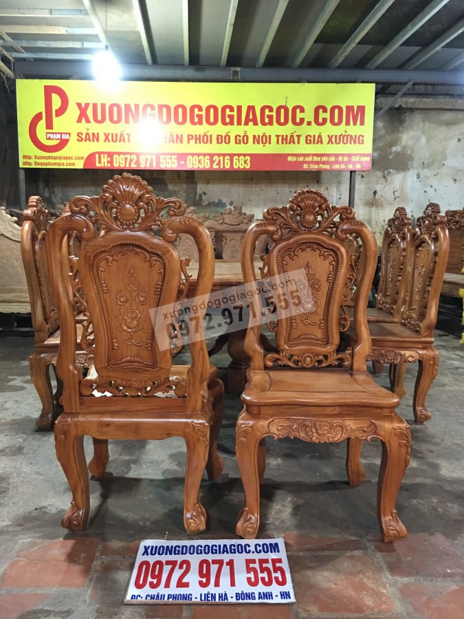 bàn ghế phòng ăn