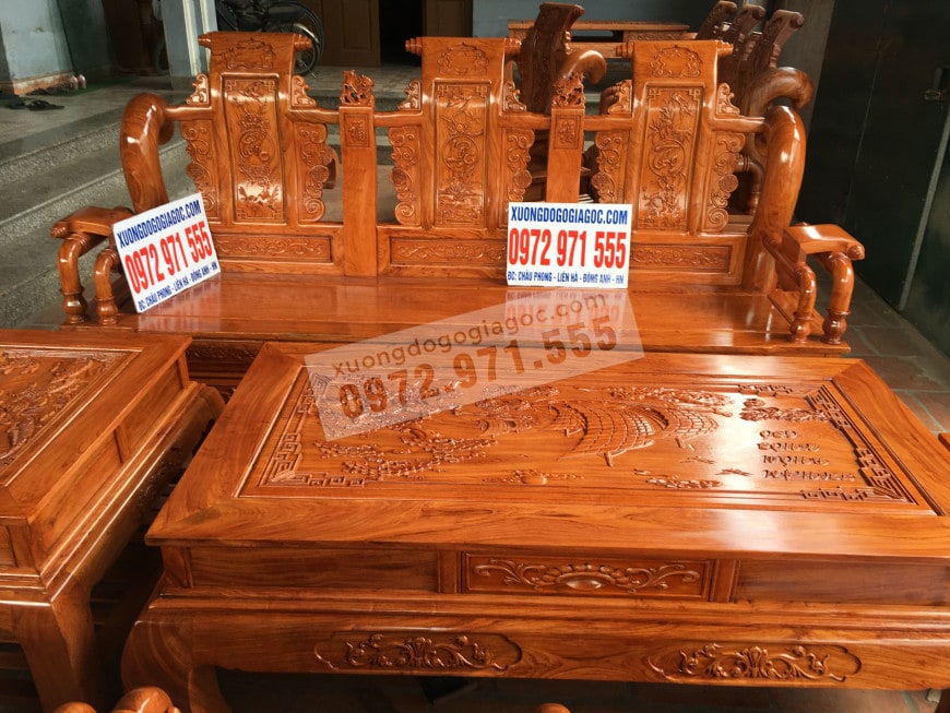 bộ tần gỗ hương