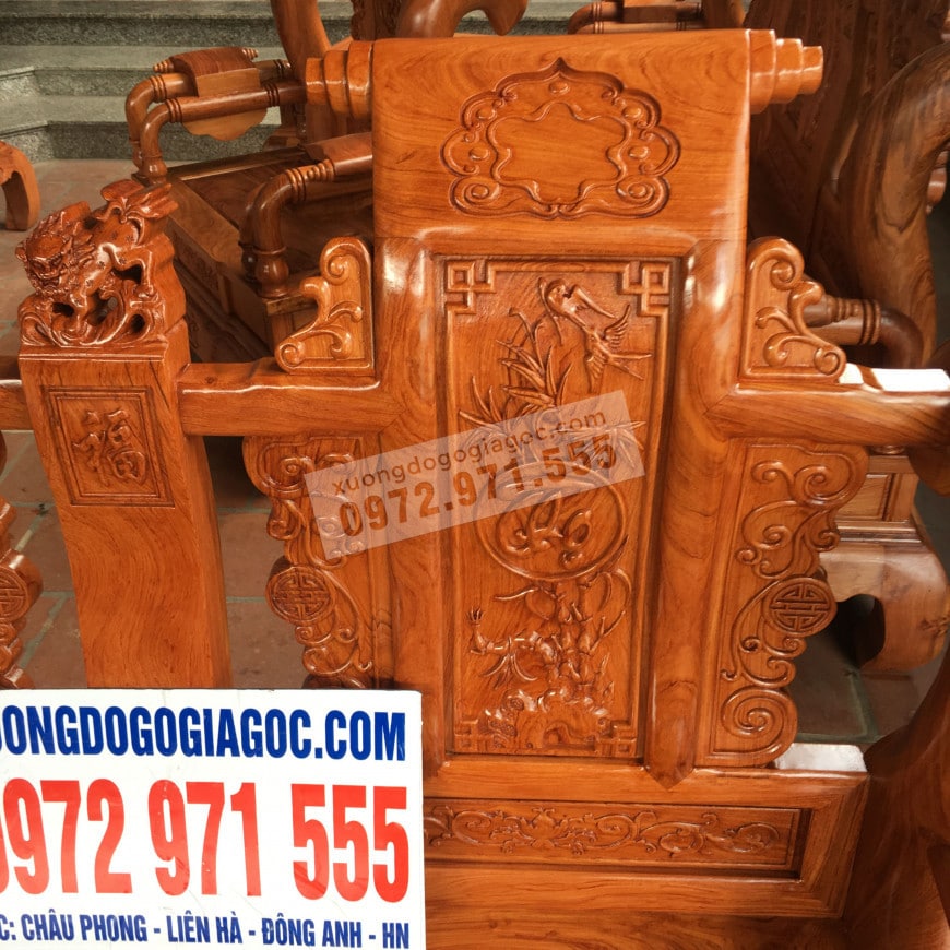 bộ tần gỗ hương