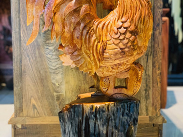 tượng gỗ phong thủy