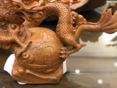 tượng gỗ phong thủy