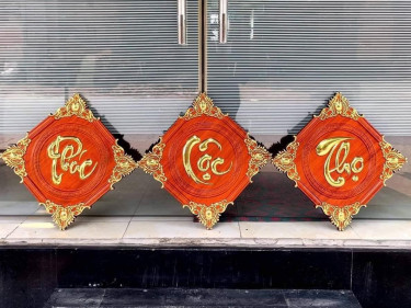 tranh gỗ phong thủy