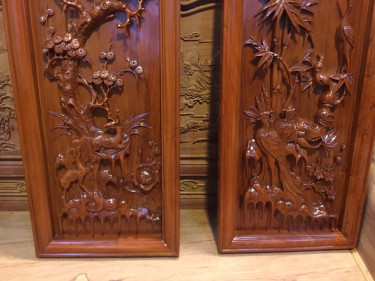 tranh gỗ phong thủy