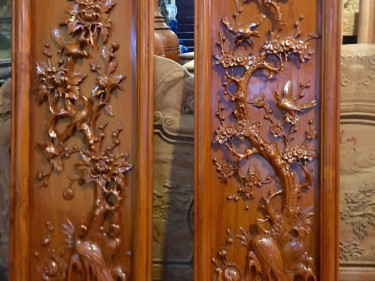 tranh gỗ phong thủy