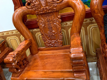 bàn ghế gỗ hương