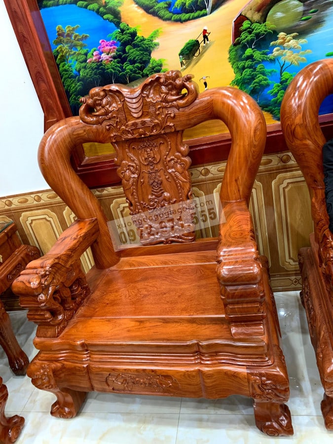 bàn ghế gỗ hương