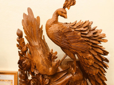 tượng gỗ phong thủy