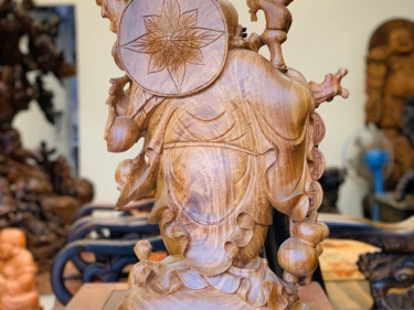 tượng gỗ phong thủy