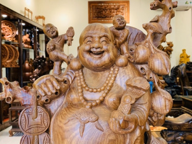 tượng gỗ phong thủy