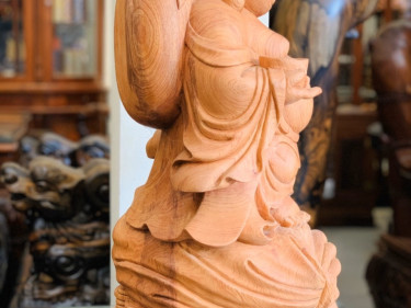 tượng gỗ phong thủy